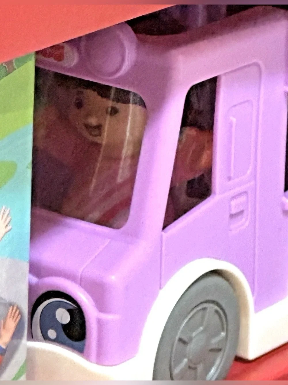 Mattel Fisher Price Little People Ice Cream Truck Playset & Book Limited Edition